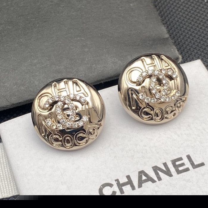 Ch*el earrings